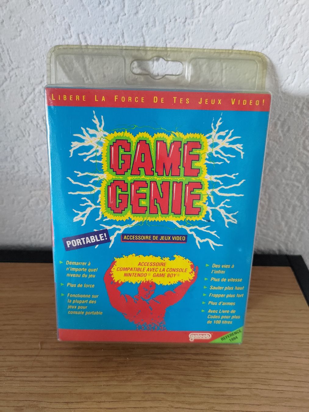 Nintendo Console: Game Genie sous blister – Nuovo e nell'imballaggio originale da Cottens VD venduto da tald90