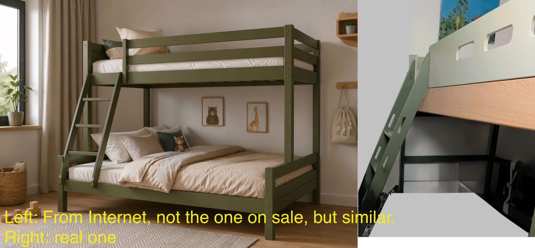 Flexa Letti: Modern Wooden Bunk Bed – Usato da Zürich venduto da VGNA 1