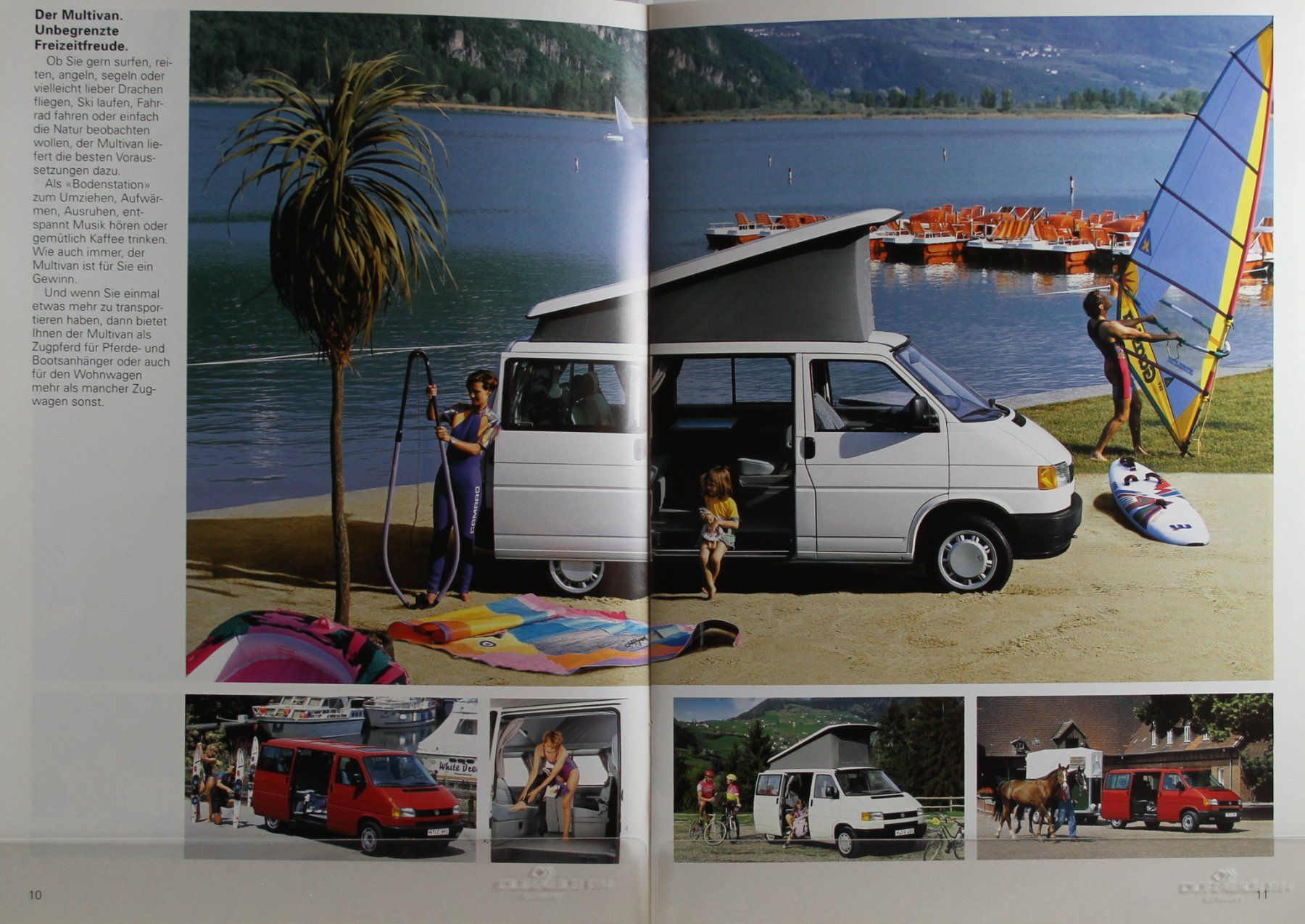 VW Documenti: ORIGINAL PROSPEKT | VW T4 - MULTIVAN / ALLSTAR  | AB 10.1993 – Usato da Unterägeri venduto da GIGOLOLIT 6