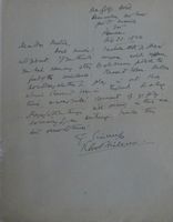 Robert Hichens (1864-1950) Schriftsteller - Autogramm