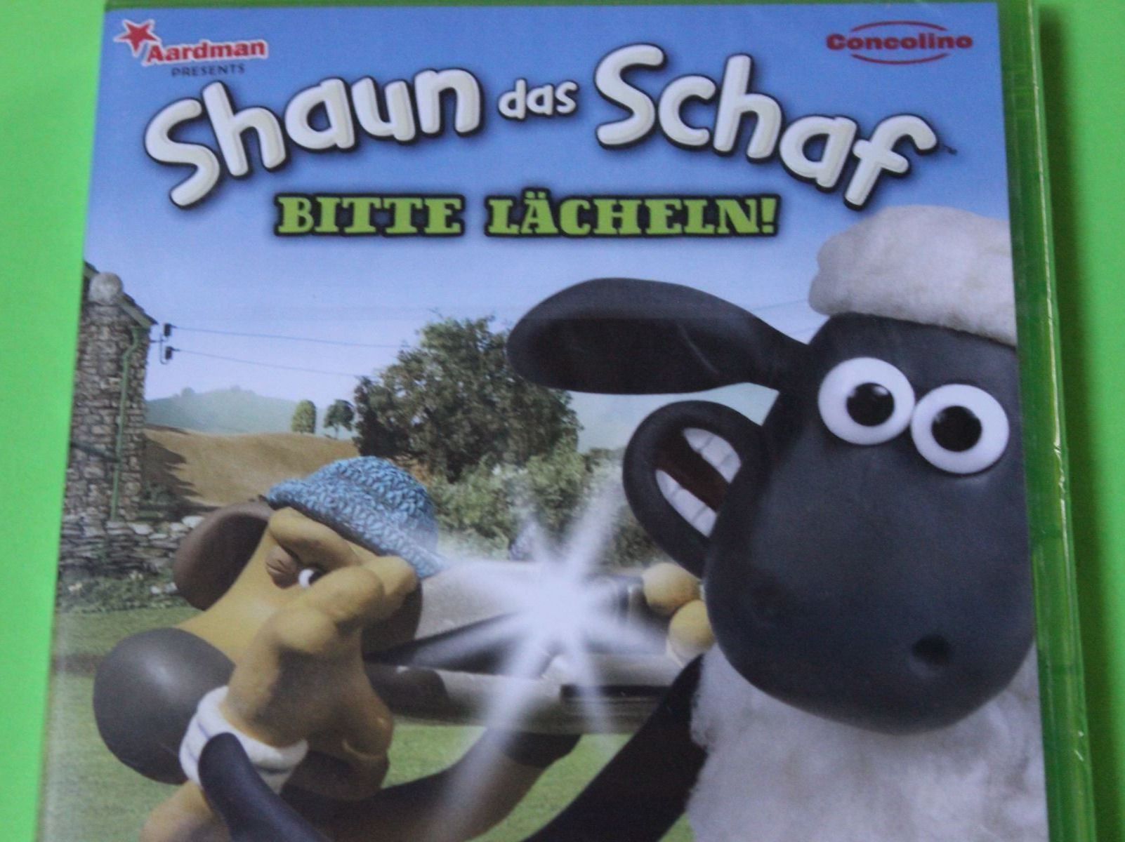 Tutti i DVDs: SHAUN DAS SCHAF: BITTE LÄCHELN DVD originalverpackt – Nuovo e nell'imballaggio originale da Tübach venduto da JamesStone