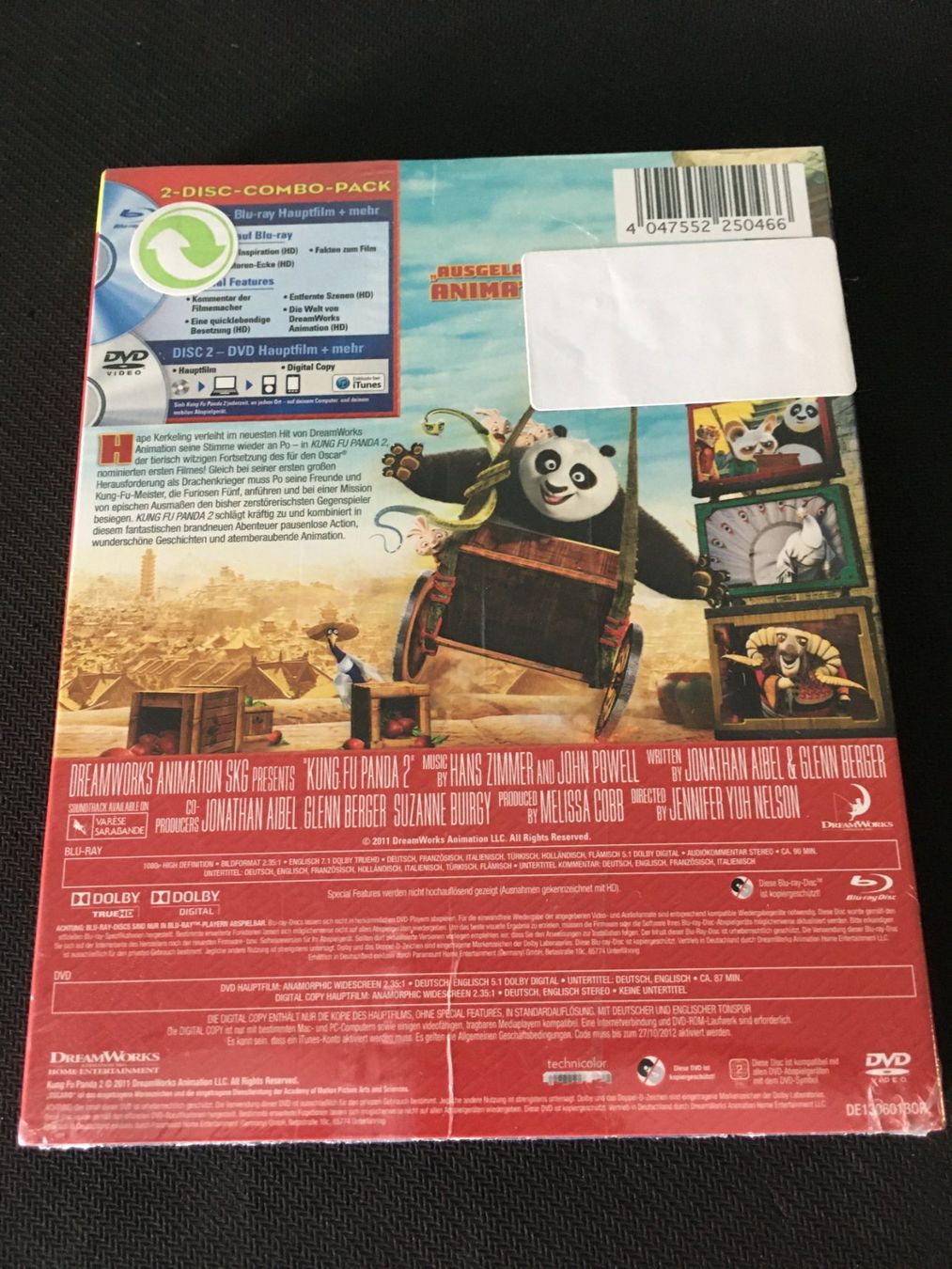 Tutti i DVDs: Kung Fu Panda 2 -Blu-Ray- Neu – Nuovo e nell'imballaggio originale da St.Gallen venduto da MedienJoe 1