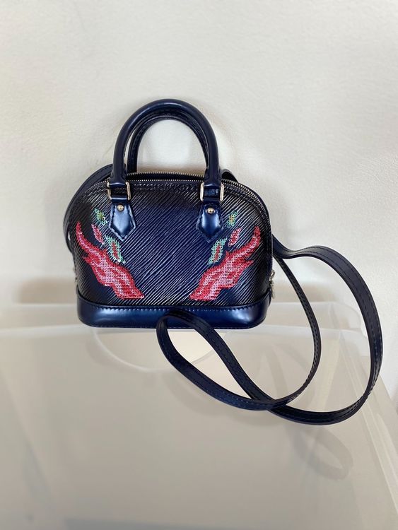 Louis Vuitton Nano Alma Flames Bag