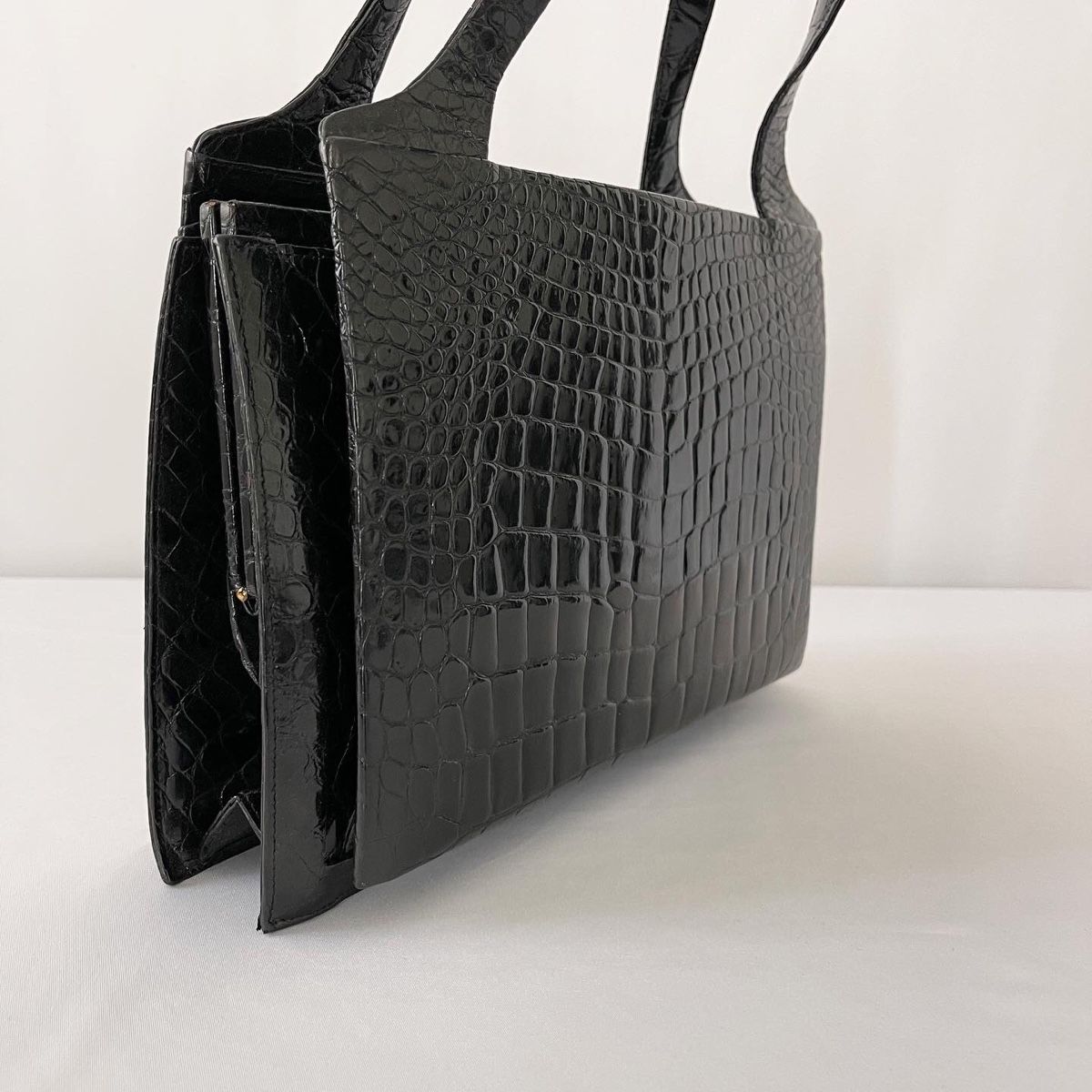 Borse da donna: CROCODILE LEATHER VINTAGE BAG – Nuovo (secondo la descrizione) da Freienbach venduto da Avviivva_Shop 1