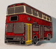 063  Pin Doppeldecker Bus Oldtimer - London Bus LGOC