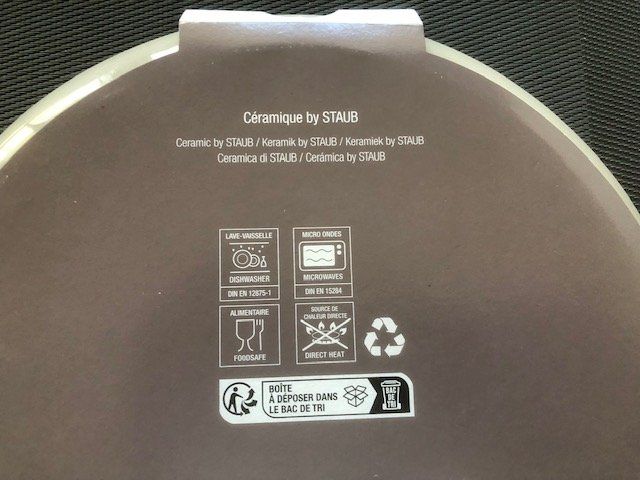 Teller: STAUB ASSIETTE DE SERVICE 30 CM NEUF – Neu und originalverpackt aus Bernex von eunicefitz 1