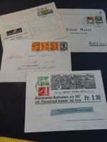 4 ALTE BRIEE AUS RÜTI ZÜRICH AB 1917