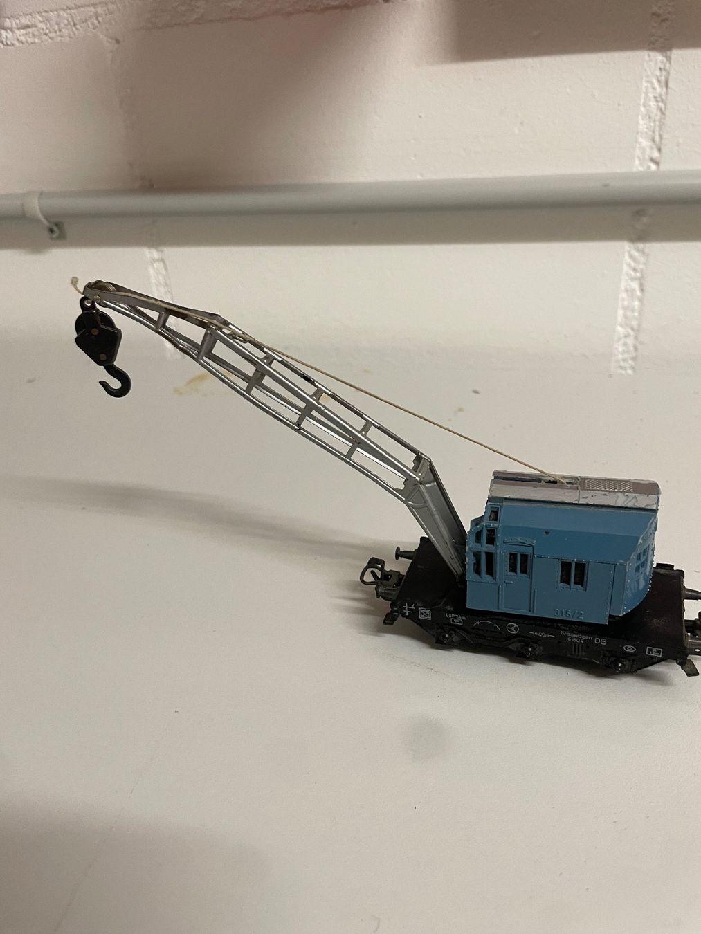 Märklin Modellini di ferrovie: Eisenbahnwagen Kran – Usato da Ormalingen venduto da ced.fiech 1