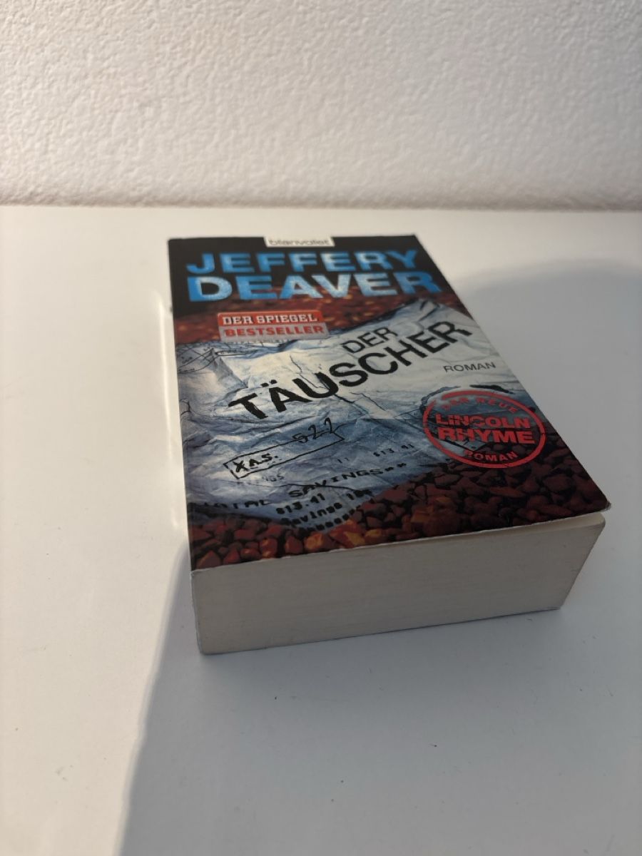 Libri: Jeffery Deaver - Der Täuscher, gebraucht – Usato da Adliswil venduto da ninotschka7 1