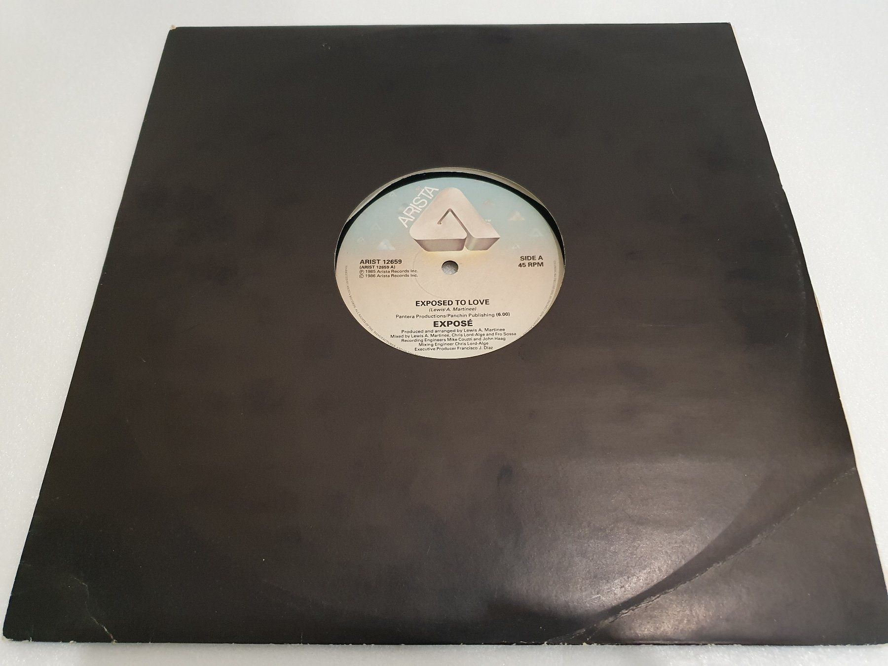 Schallplatten: Exposé – Exposed To Love – Gebraucht aus Uster von Vinyl-Leidenschaft