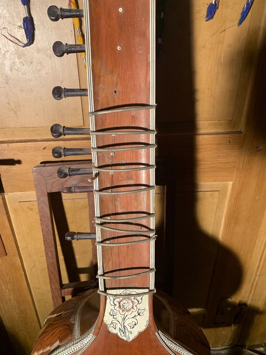 Strumenti musicali: Alte indische Sitar, defekt, – Usato da Dussnang venduto da pml253 6