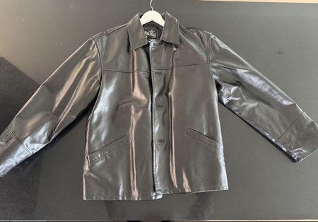 Hochwertige Lederjacke Echtleder L bis XL eher L Top Zustand