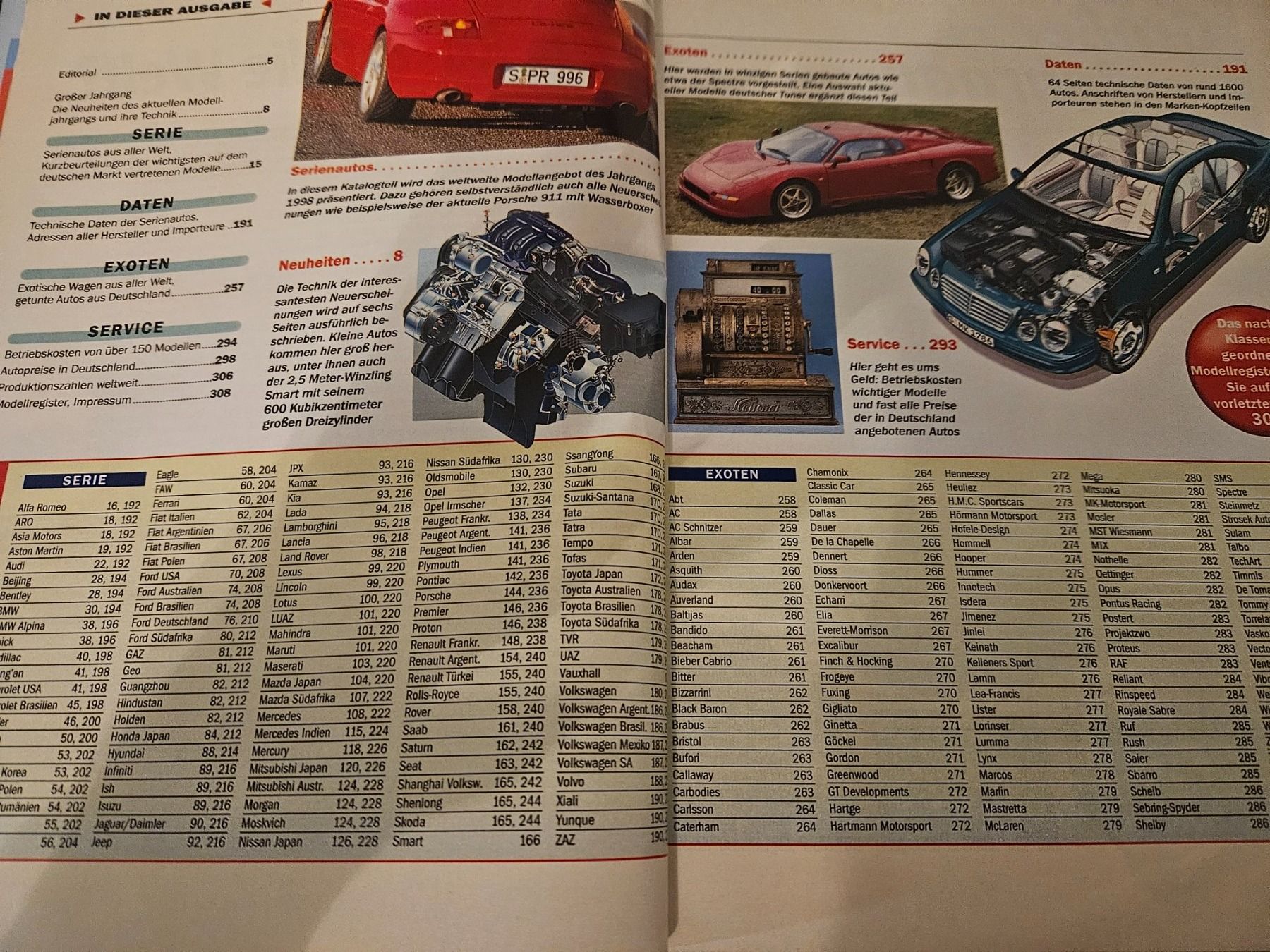Accessori per altri veicoli: Auto Katalog 1998  NR41 xa – Usato da Flawil venduto da sr1_f6st 1