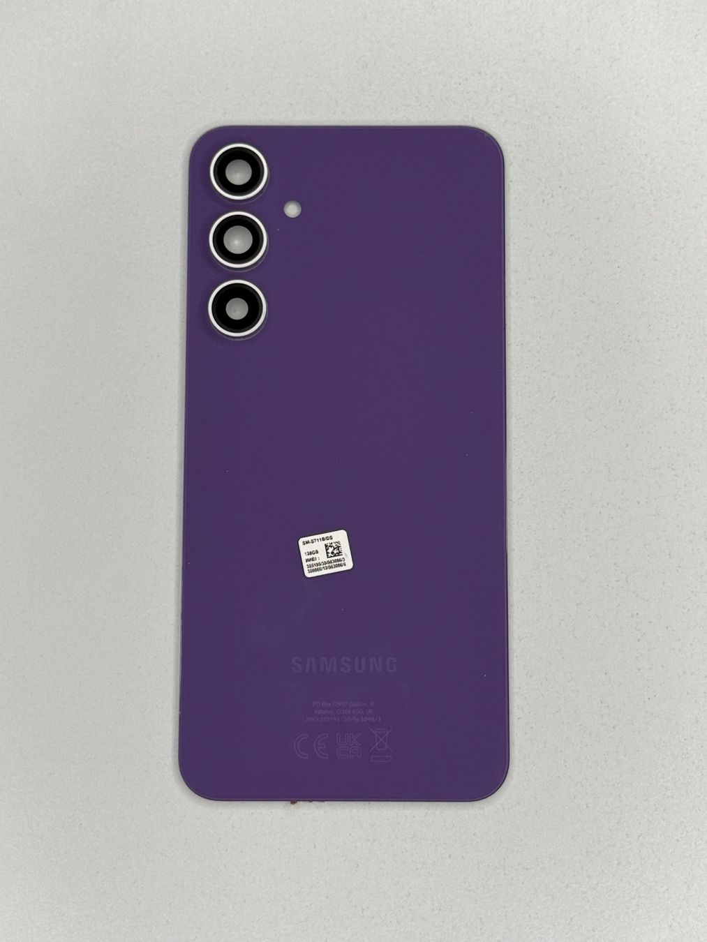 Samsung Telefoni cellulari / Smartphones: Vitre arrière Originale Samsung S23 Fe Violet Galaxy – Usato da Zug venduto da ElPhone