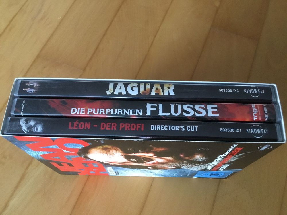Jean Reno Collection: Léon, Purpurnen Flüsse, Jaguar DVDs (Gebraucht ...