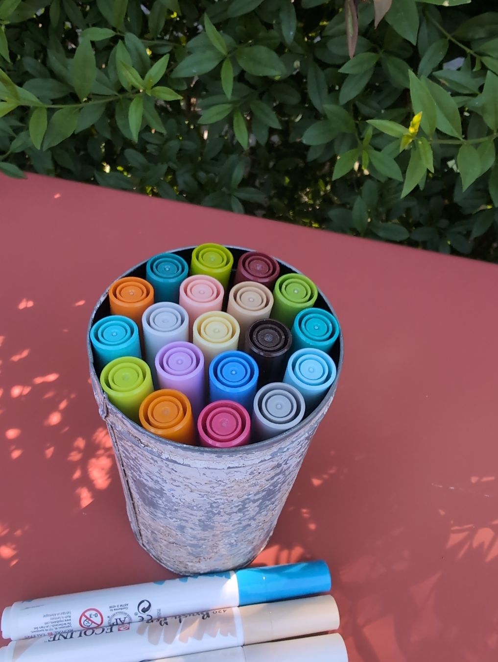 Penna & Evidenziatori: Ecoline Brushpens, 26 Stifte, Topzustand – Usato da Schaffhausen venduto da fairy777 1