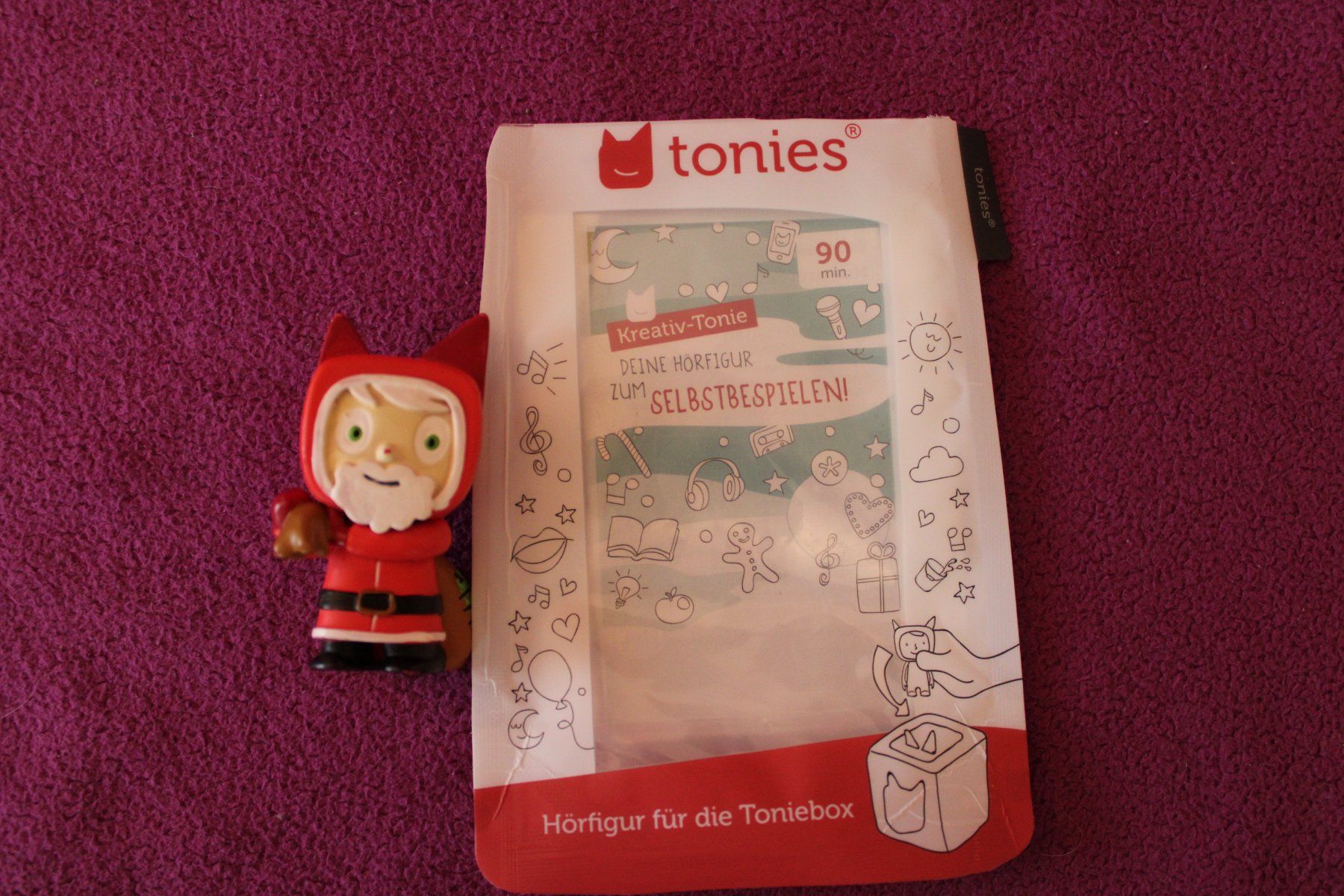 Tonie Box Figur - Kreativ Tonie - Weihnachtsmann mit Booklet (Gebraucht ...