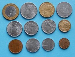 Münzen Brasilien 12 Stück diverse