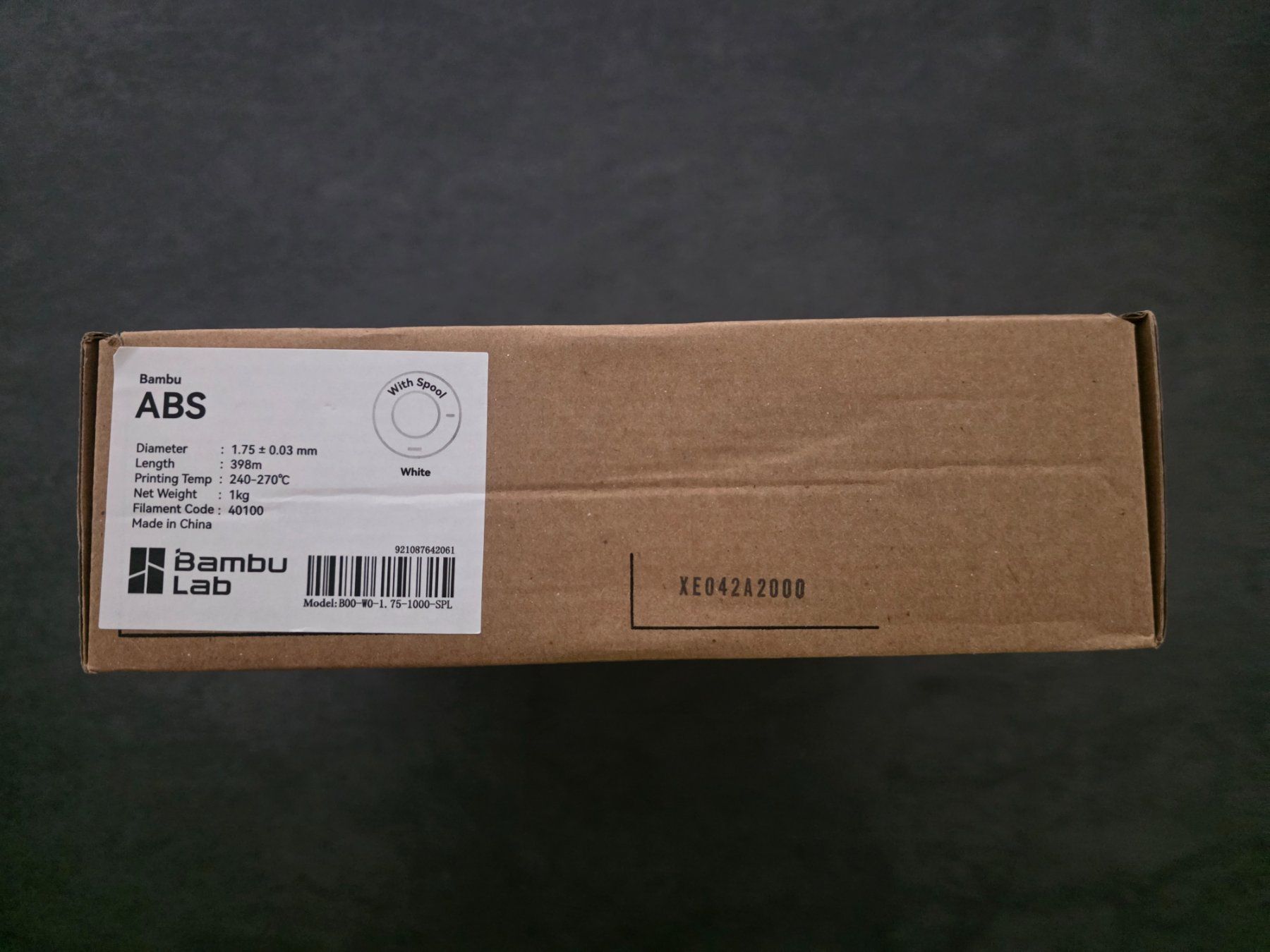 Bambu Lab Imprimante 3D: Bambulab ABS Filament – Neuf avec emballage d'origine à Dübendorf par 3dprint.zh