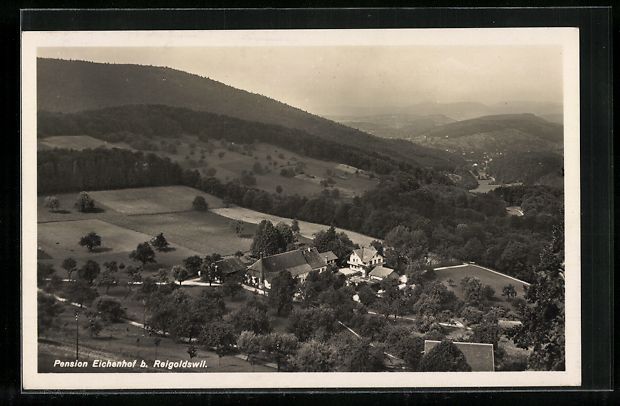 Cartoline postali: Reigoldswil, Pension Eichenhof aus der V – Usato da Berlin venduto da bartko-reher