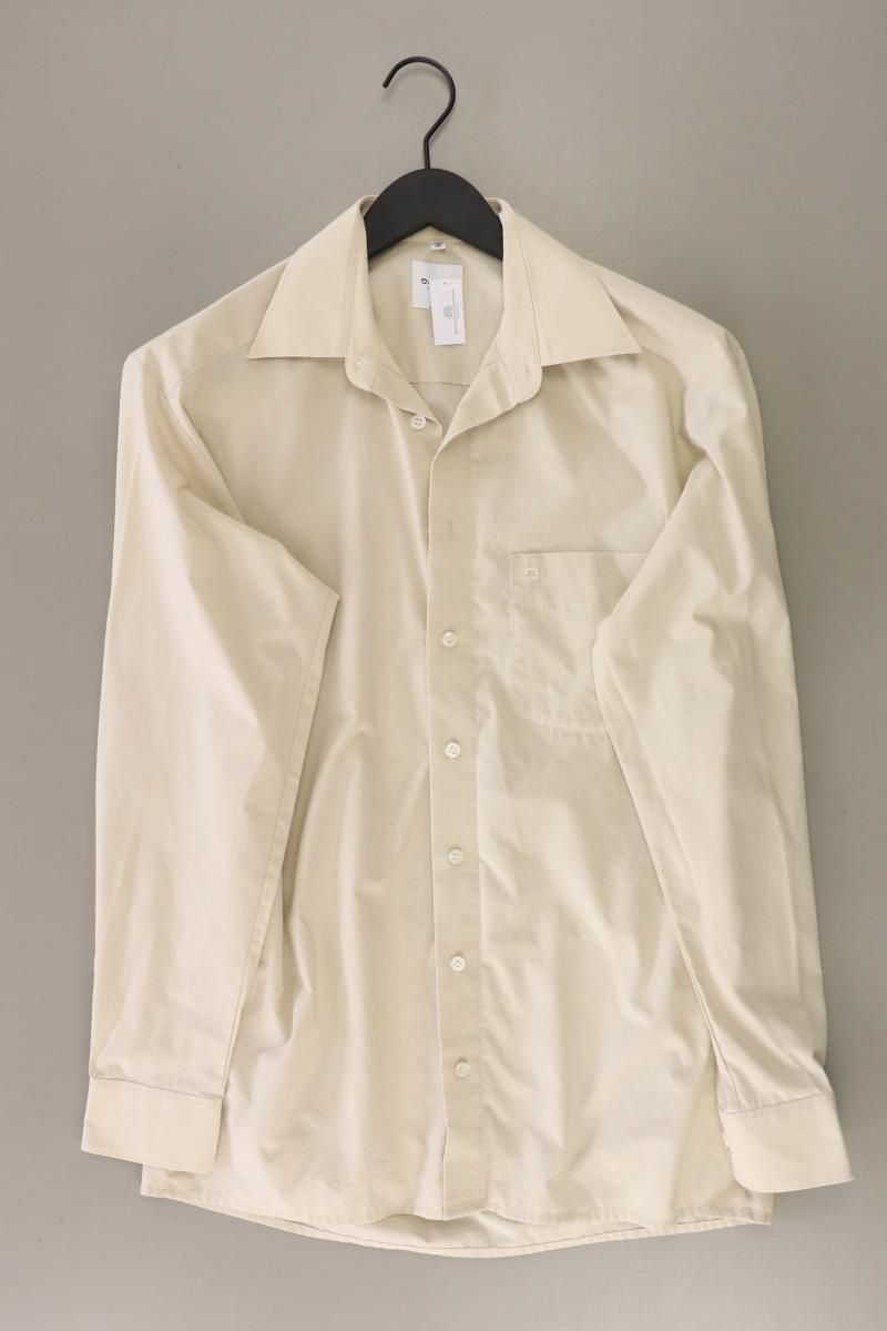 Camicie: Olymp Langarmhemd Gr. Hemdgröße 38 creme – Usato da Neustadt an der Waldnaab venduto da SecondLifeFashion