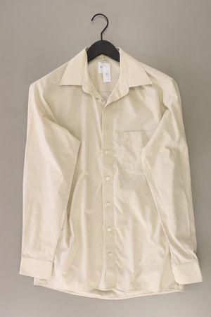 Olymp Langarmhemd Gr. Hemdgröße 38 creme