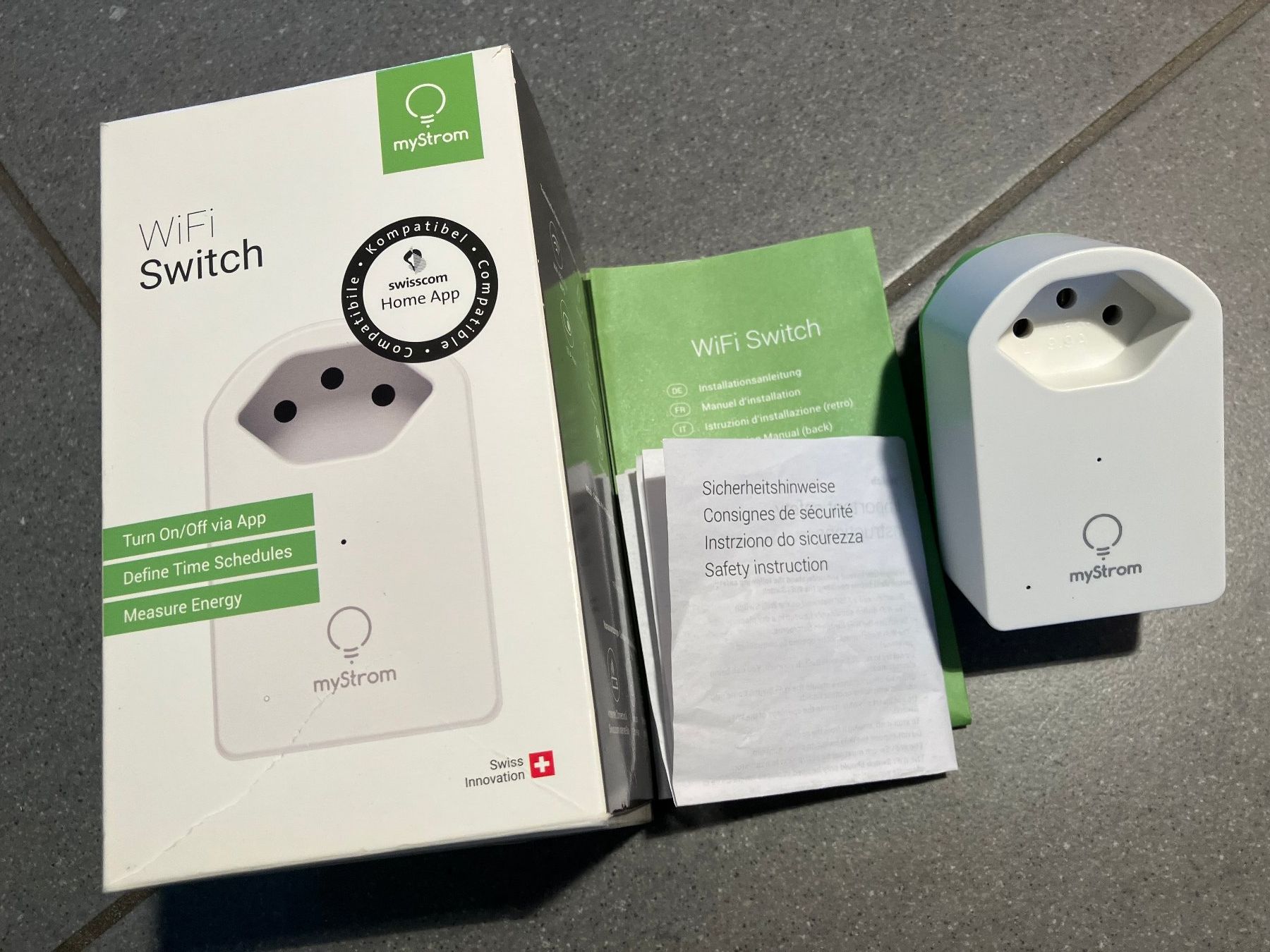 myStrom Stecker: myStrom WiFi Switch mit Anleitung und Verpackung – Neu (gemäss Beschreibung) aus Winznau von gugi2009 1
