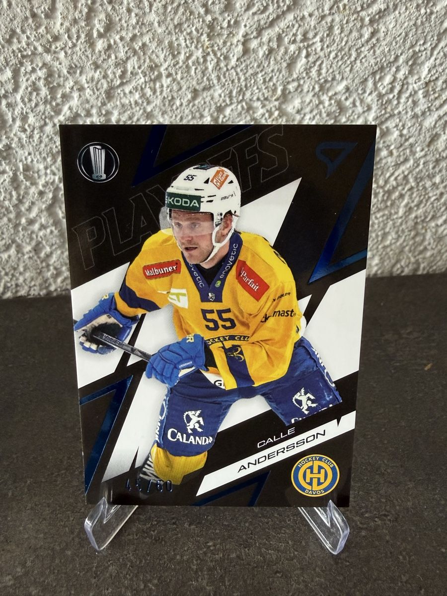 Sportzoo Carte collezionabili: 45/60 - Calle Andersson - HC Davos – Nuovo e nell'imballaggio originale da Réchy venduto da Leeroy1998