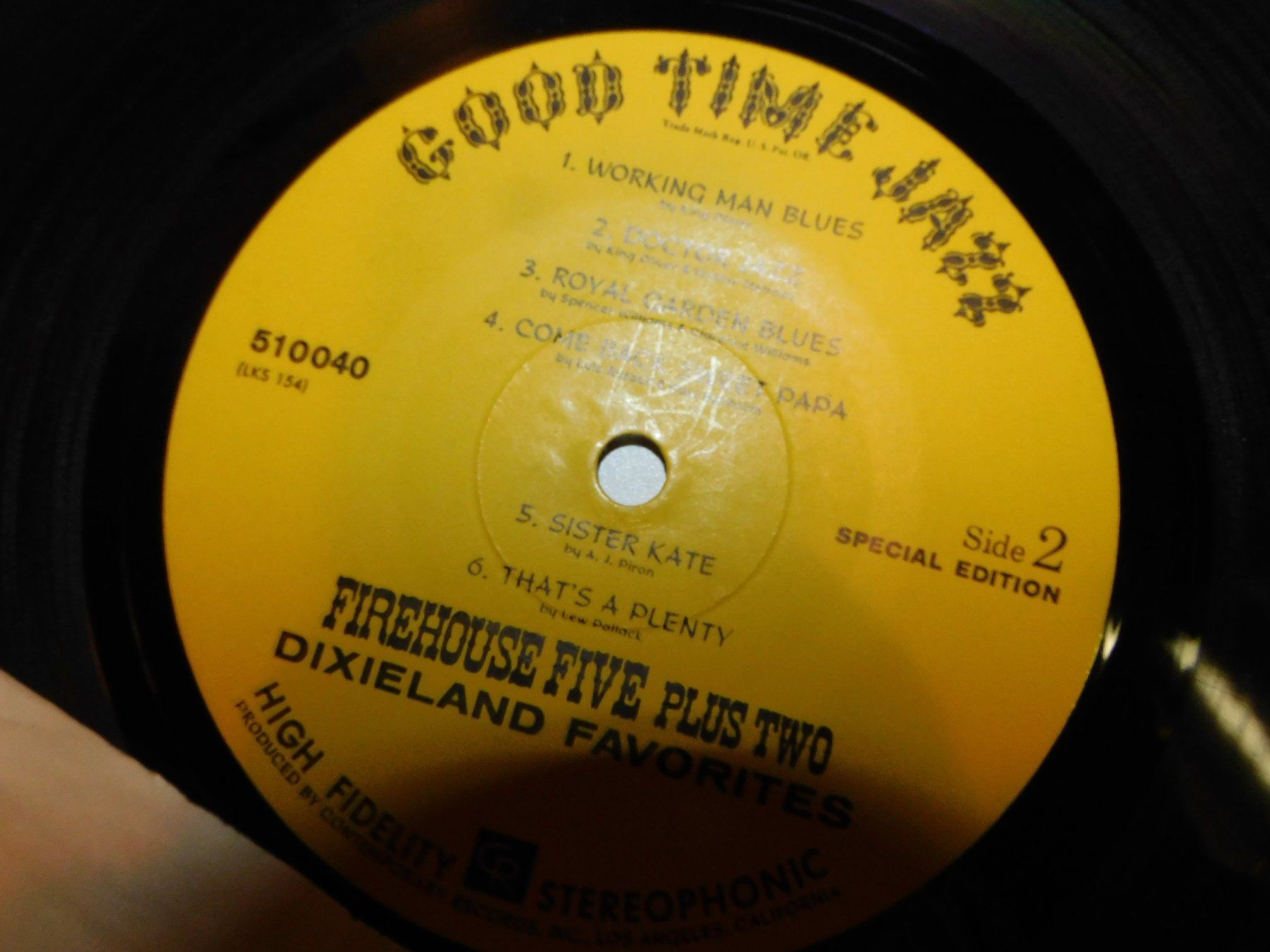 Dischi in vinile: LP Dixieland Fovorites Firehouse Five Plus Two – Usato da Sursee venduto da 76 4