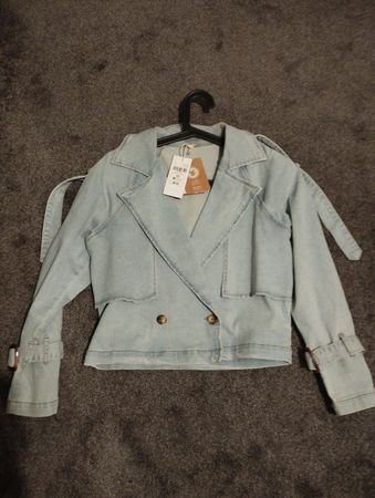 Stylish Denim Jacket XS, Brand New!