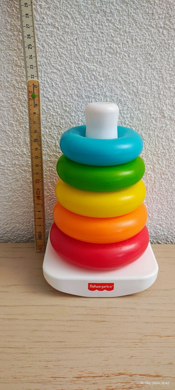 Fisher-Price Giocattoli: Fisher-Price Eco Farbring Pyramide – Usato da Bülach venduto da Surbetone 1