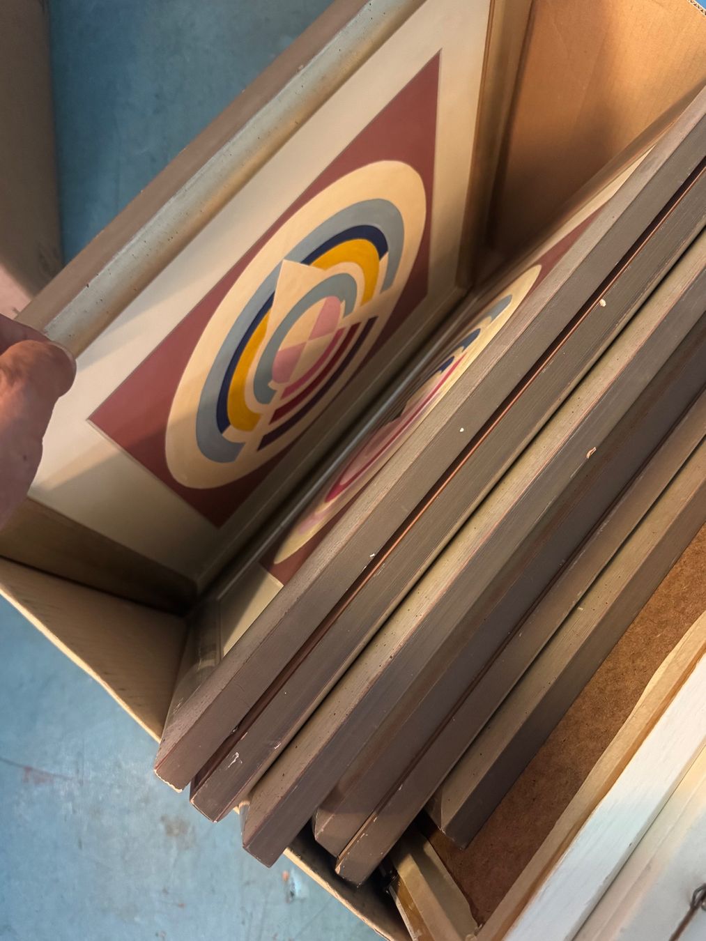 Dipinti: Lot gemaltes Bilder 11 stk. – Usato da Schlieren venduto da Freundlich02 6