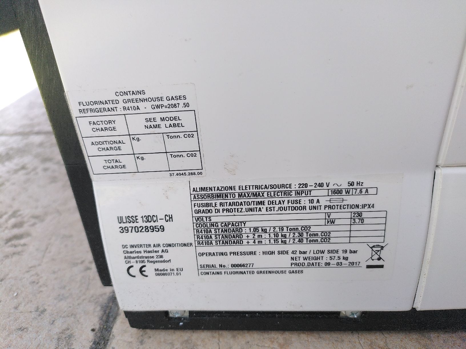 Climatiseurs: Split Klimagerät – D'occasion à Rothrist par Schrottbox 4