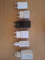 Lot de 6 chargeurs secteur marques diverses 