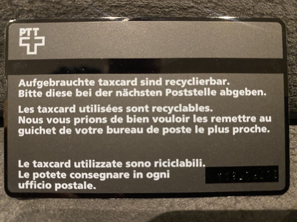 Schede telefoniche: Taxcard 207F neuve – Nuovo (secondo la descrizione) da Lausanne venduto da babacard10 1
