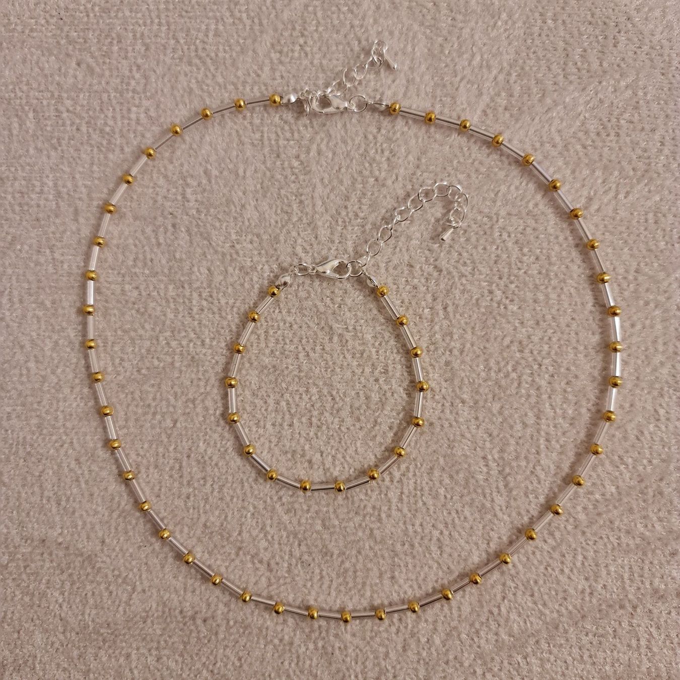 Catenine: Handgemachtes Halsketten Set – Nuovo e nell'imballaggio originale da Grafstal venduto da sel_yil