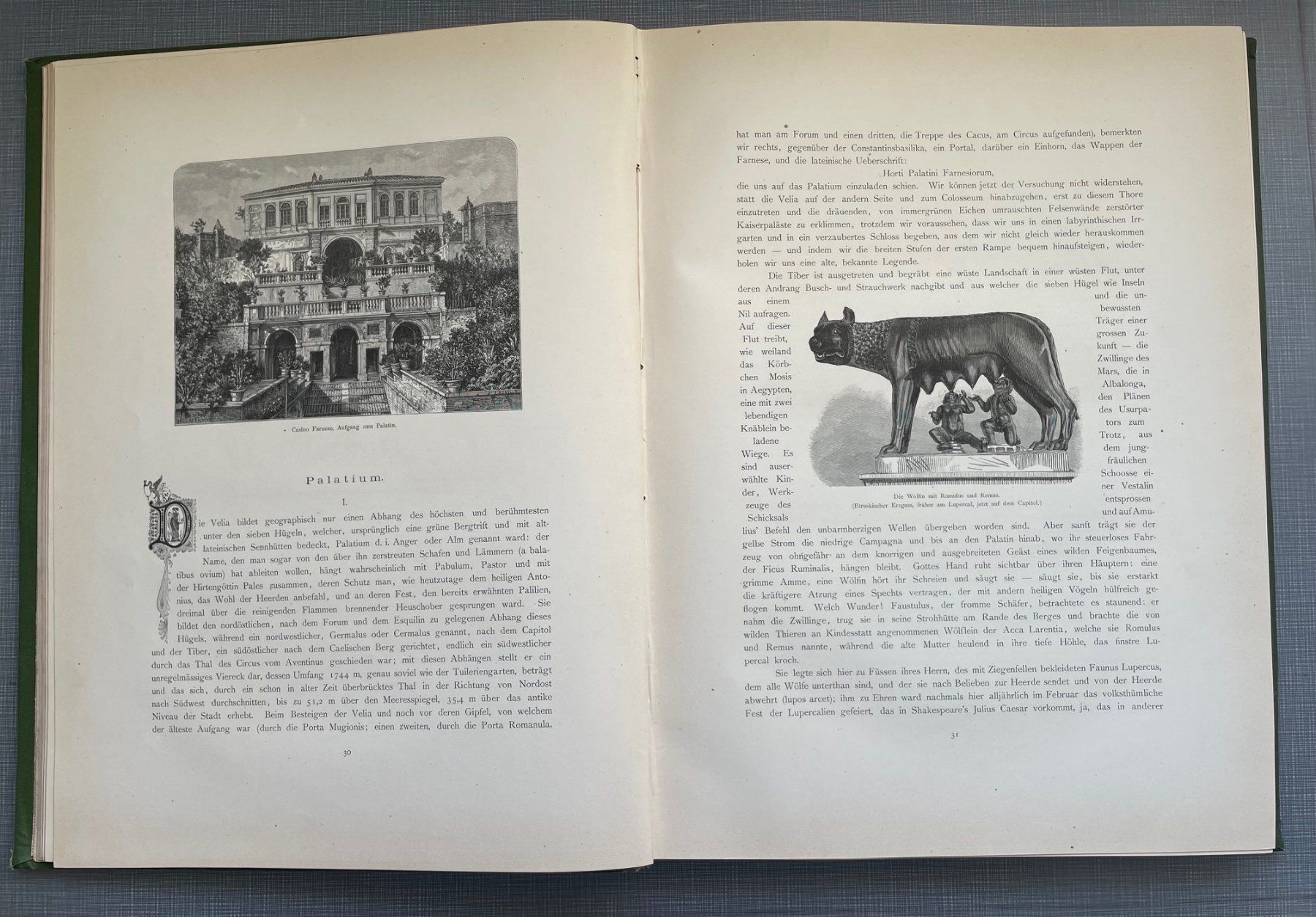 Bücher: Rom in Wort und Bild (1882) – Gebraucht aus Opfikon von golomb 7