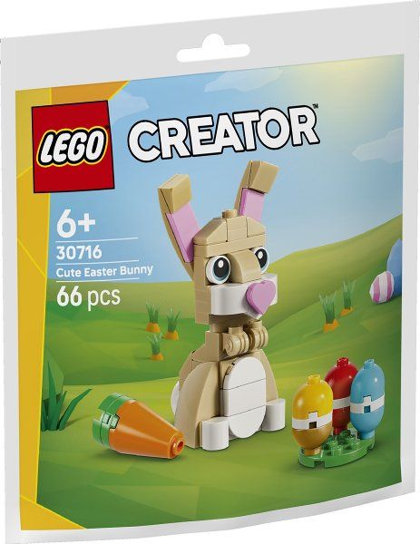 Lego Kit di costruzioni: LEGO Creator 30716 Cute Easter Bunny paper bag – Nuovo e nell'imballaggio originale da Basadingen venduto da NekoBricks