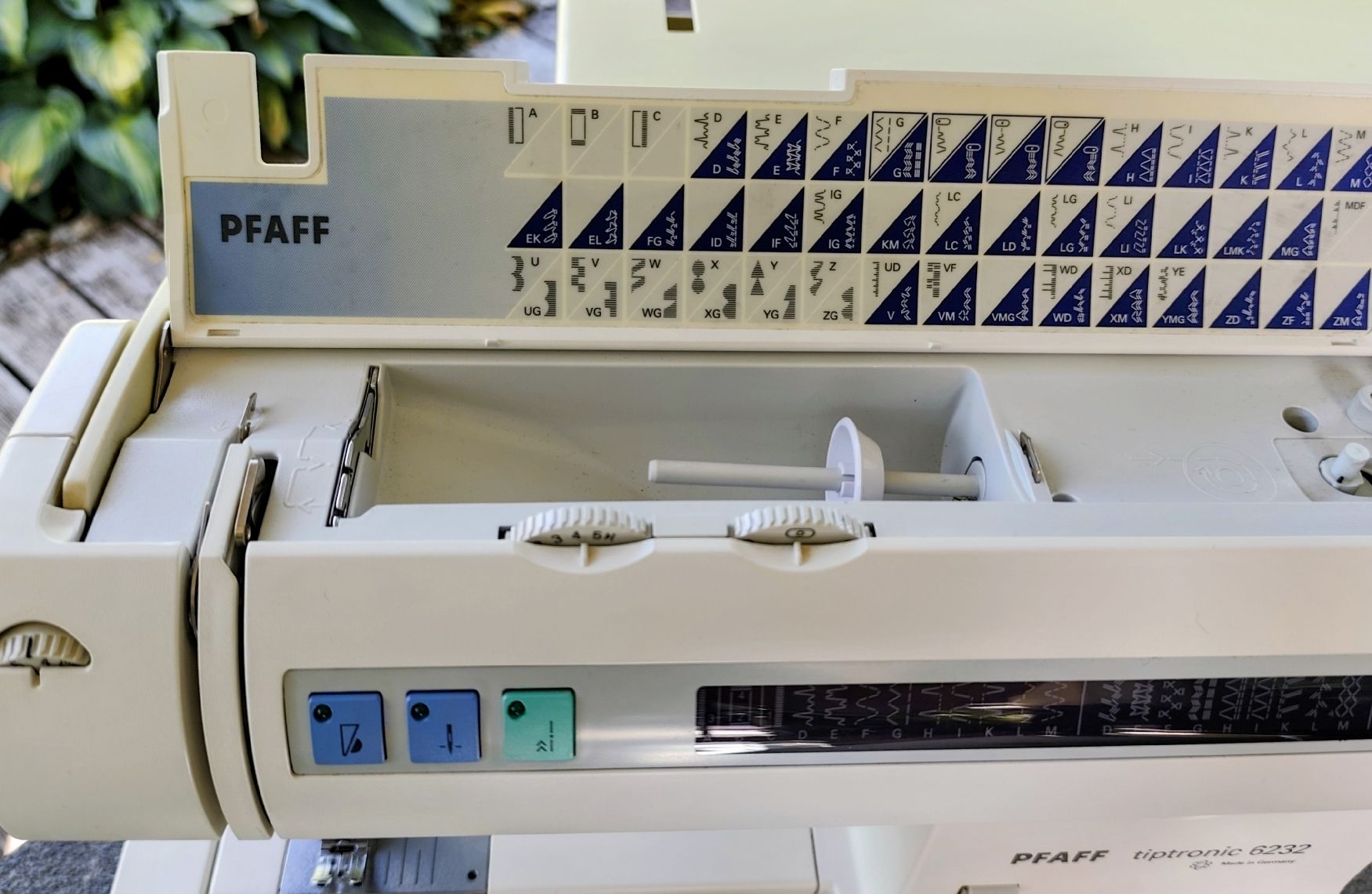 Pfaff Macchine da cucire: Paff tiptronic 6232 - revidiert – Usato da Dussnang venduto da Rosenfee50 4