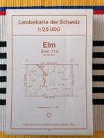 1174 Elm🌞1:25'000 Landeskarte der Schweiz