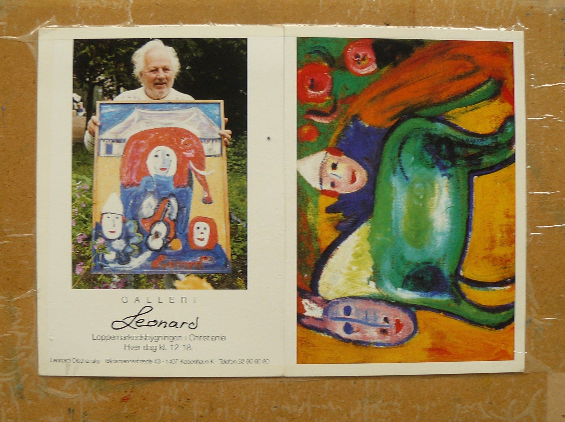 Gemälde: Léonard Olschansky *1923 DK – Gebraucht aus Appenzell von Zimiuno 5