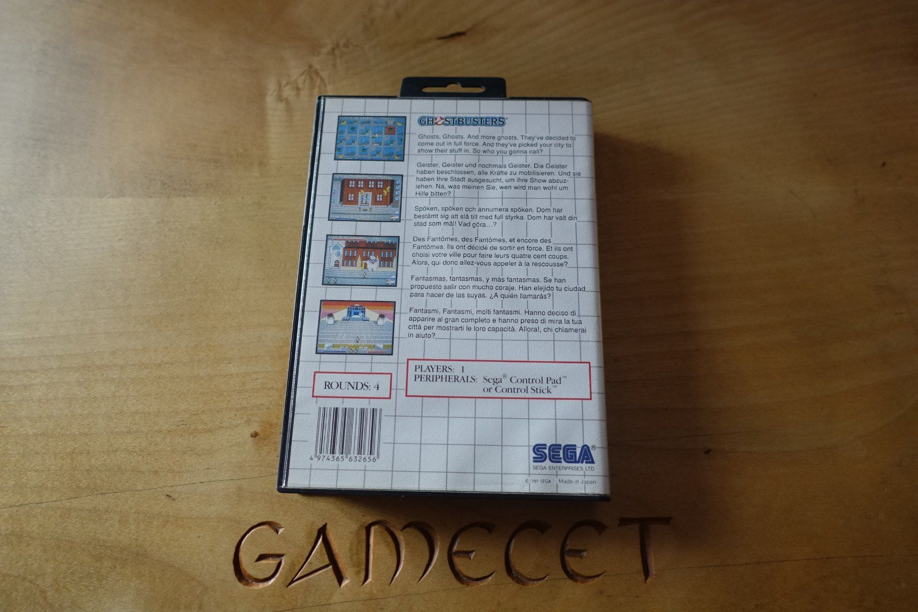 Sega Spiele: Ghostbusters - Sega Master System – Gebraucht aus Steinach von Gamecet 2