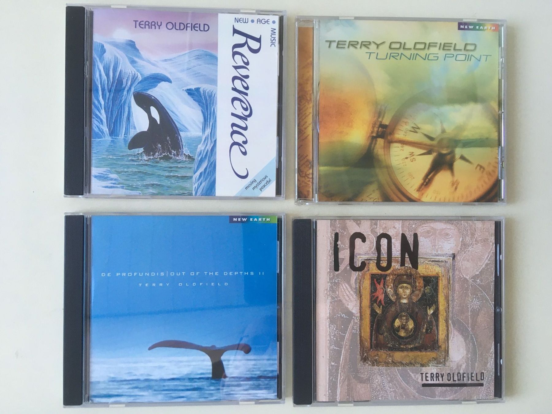CD: Terry Oldfield 8 CD Sammlung New Age Instrumental – Usato da Rüti ZH venduto da Ochello