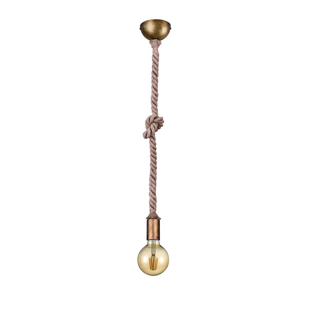 Lampadari & plafoniere: Pendelleuchte, Altmessing, 150 cm Höhe – Nuovo (secondo la descrizione) da Kreuzlingen venduto da Smart-Light 7