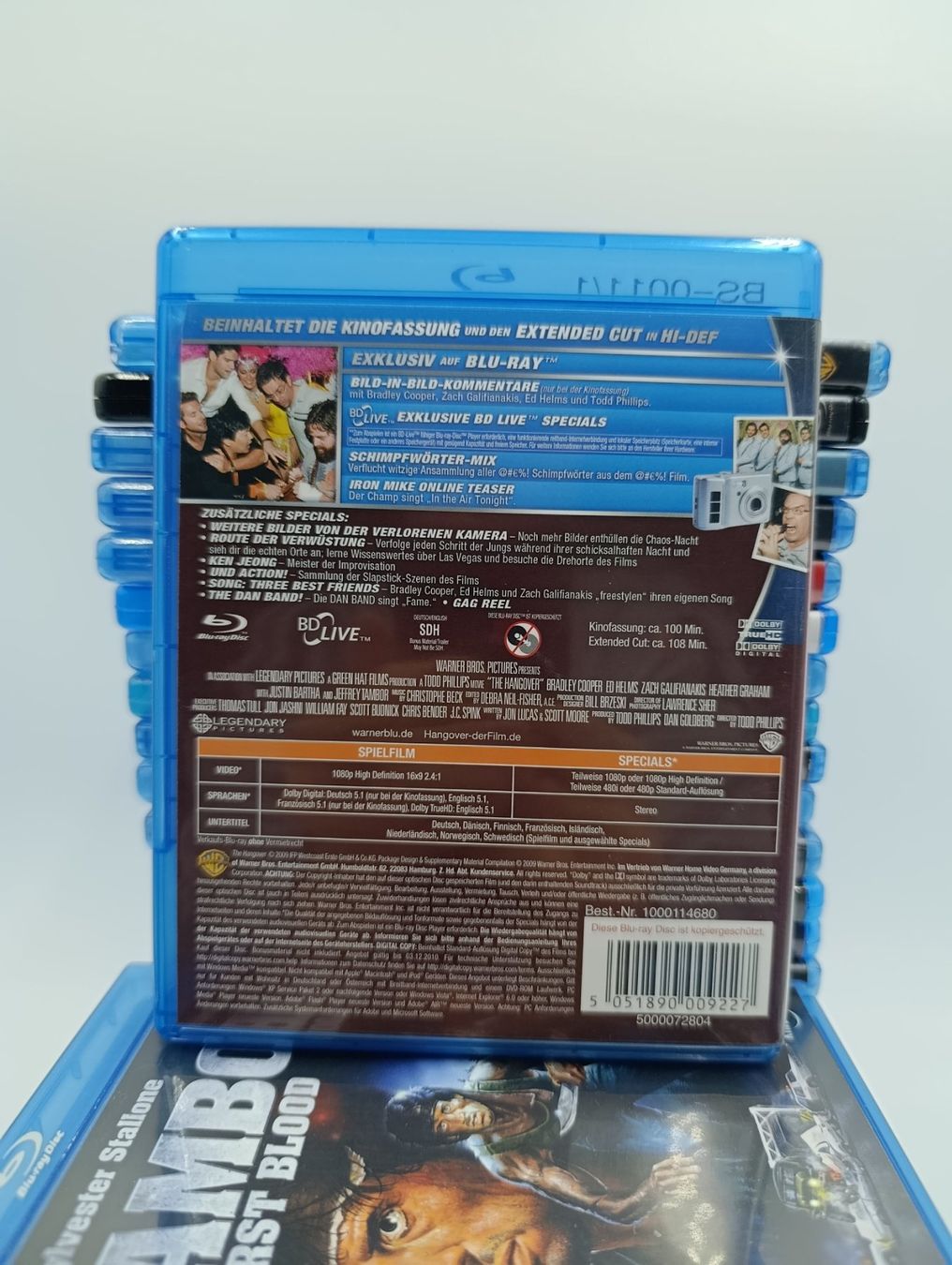 Tutti i DVDs: Hangover Blu-Ray Film – Usato da Wil SG venduto da Donaldus 1