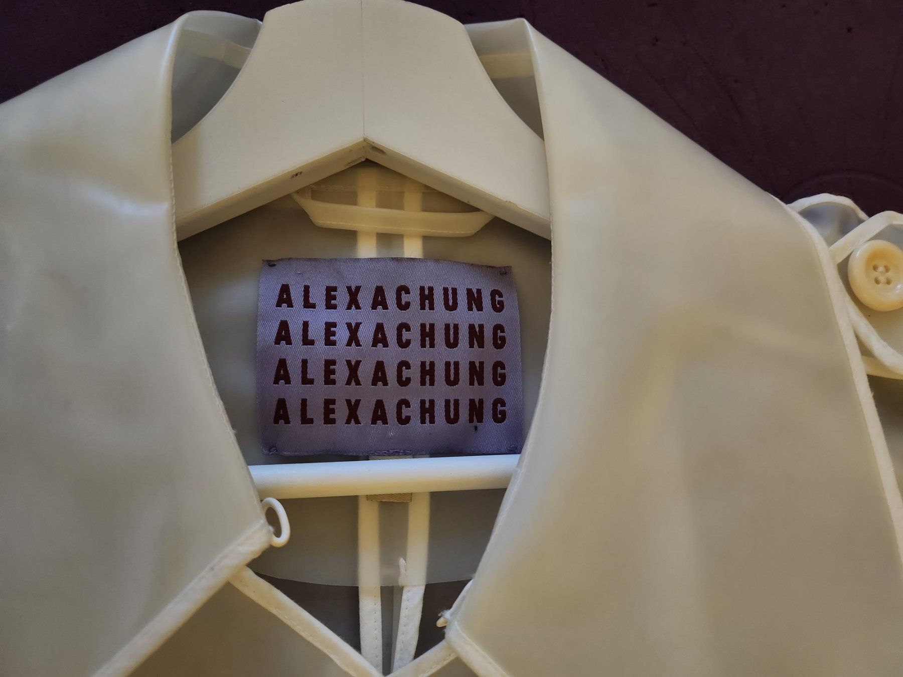 Cappotti: Alexa Chung transparent raincoat, Size S – Nuovo (secondo la descrizione) da Luzern venduto da tan_v9x5 4