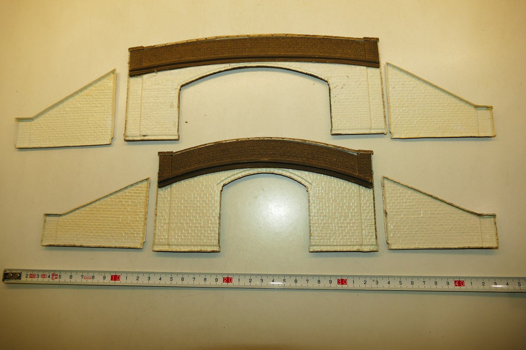 Modelleisenbahnen: Spur H0: Mauerplatten Lot 6-teilig – Gebraucht aus Niederhasli von rail-duerst 3