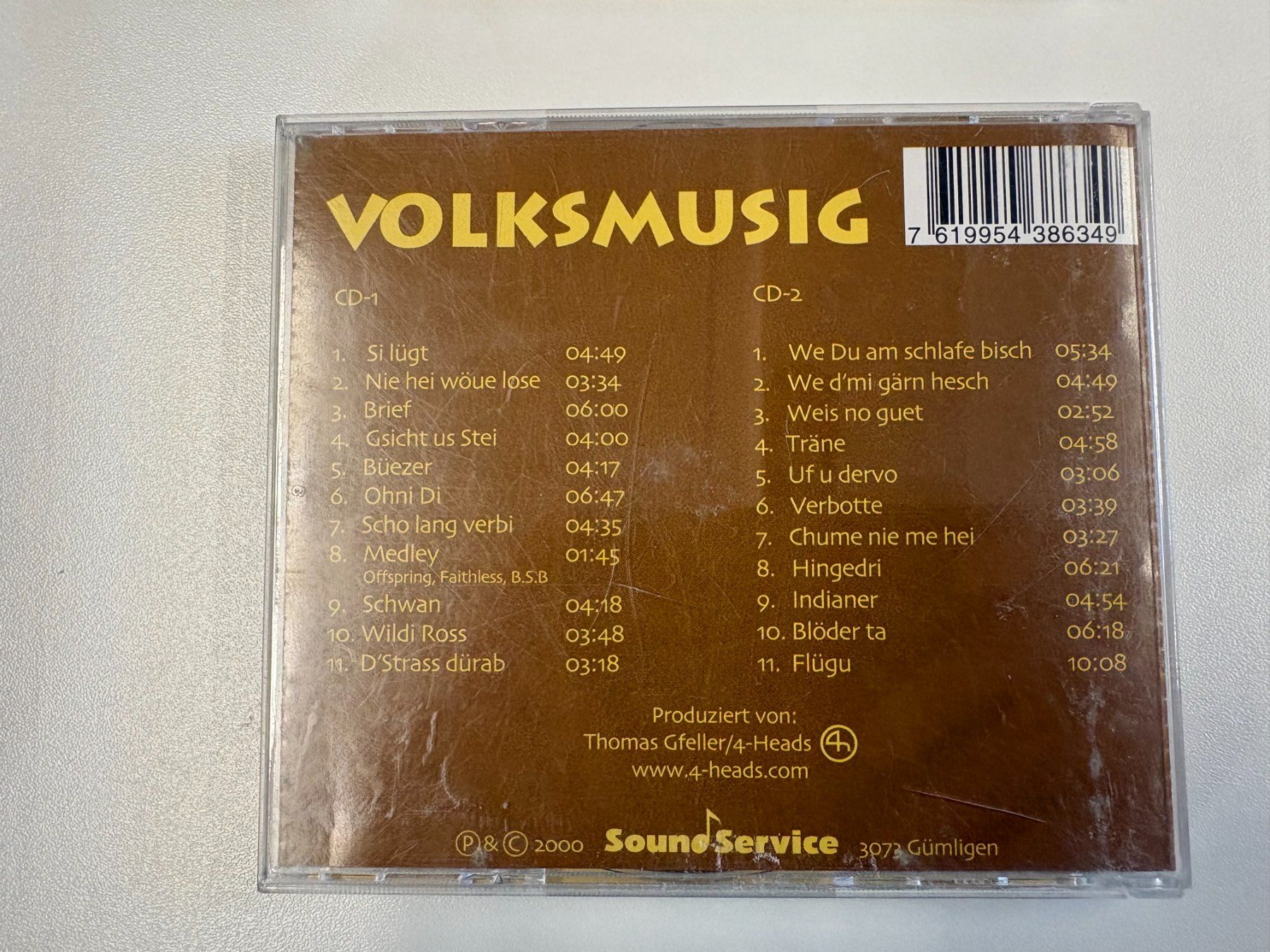 CD: Gölä & Band -Volksmusik – Usato da Oberbütschel venduto da SimBla91 1