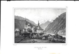Visp Original-Litho von Pingret