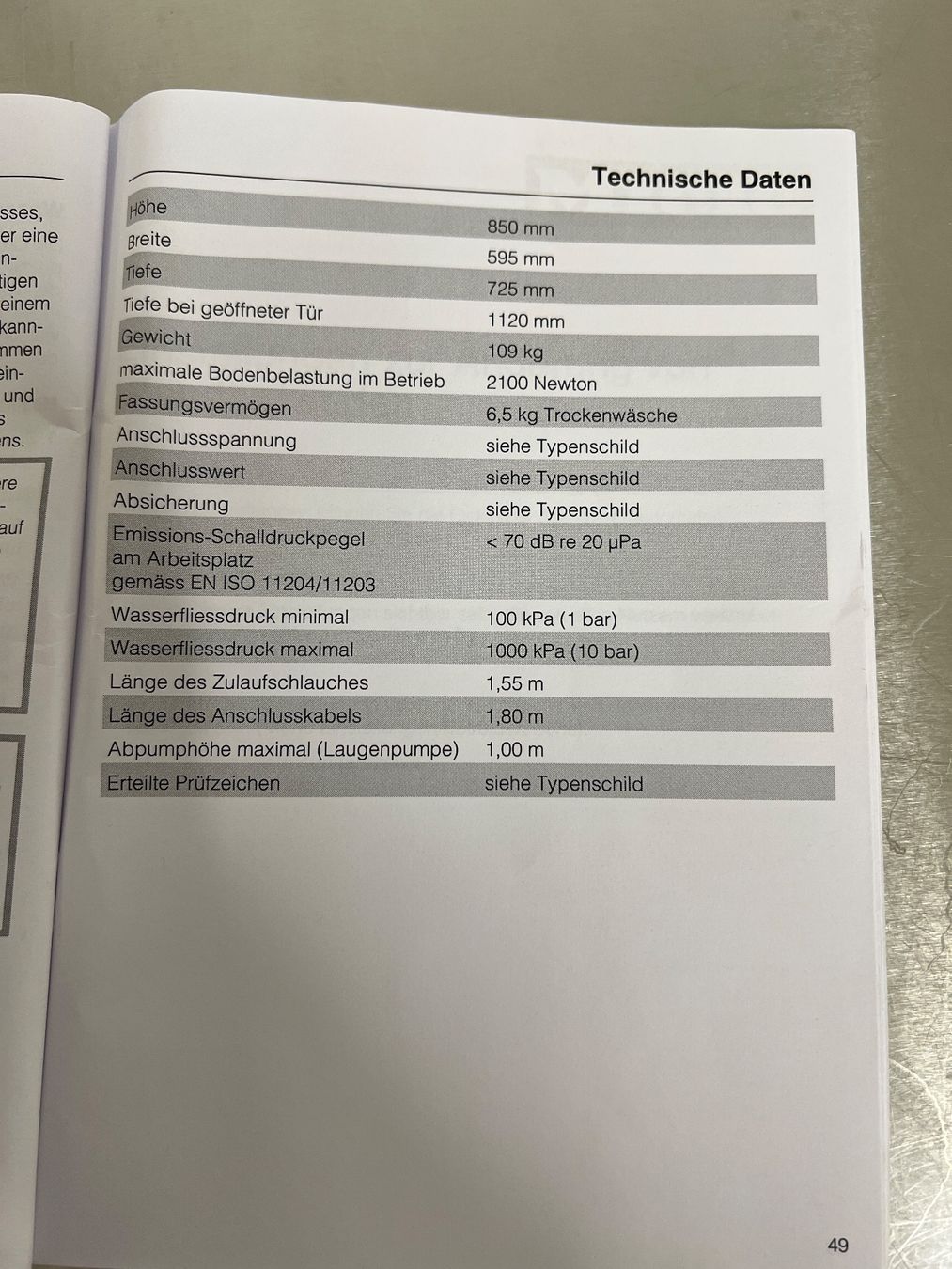 Miele Lavatrici: Waschmaschine Miele 6.5 kg – Usato da Wängi venduto da Hug-9545 9